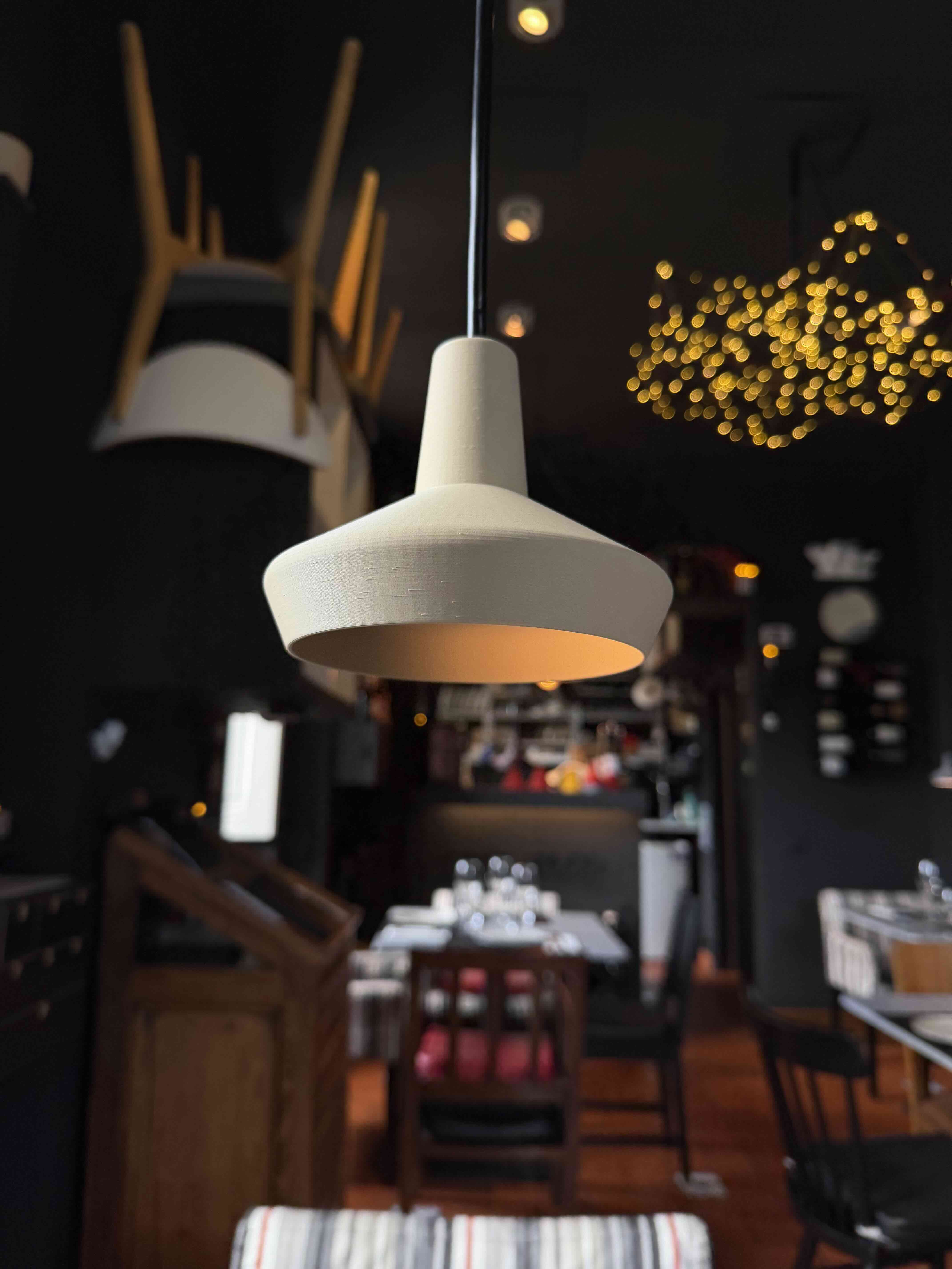 Pendant lamp — second angle.